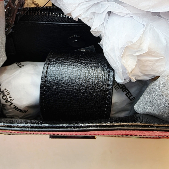 Karl Lagerfeld Multicolor Geometric Handbag - Picture 10 of 12